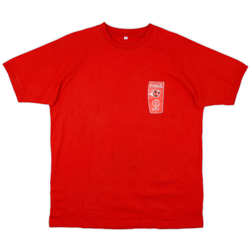 2002 Coca Cola 'World Cup Korea/Japan' Cotton Tee - 9/10 - (L)