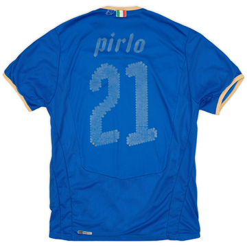 2007-08 Italy Home Shirt Pirlo #21 - 4/10 - (S)