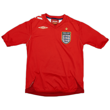 2006-08 England Away Shirt - 7/10 - (S.Boys)