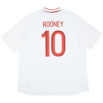 2012-13 England Home Shirt Rooney #10 - 8/10 - (3XL)