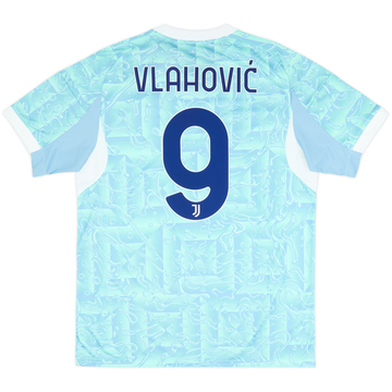 2025-26 Juventus Away Shirt Vlahovic #9