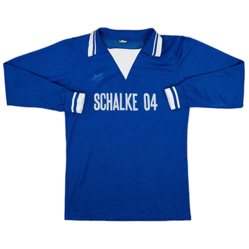 1977-78 Schalke Home L/S Shirt - 6/10 - (M)