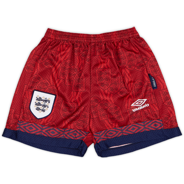 1993-95 England Away Shorts - 8/10 - (S)