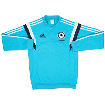 2014-15 Chelsea adidas Sweat Top - 9/10 - (S)