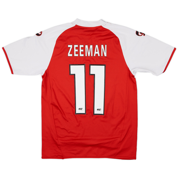 2010-11 AZ Alkmaar Home Shirt Zeeman #11 - 6/10 - (XL.Boys)