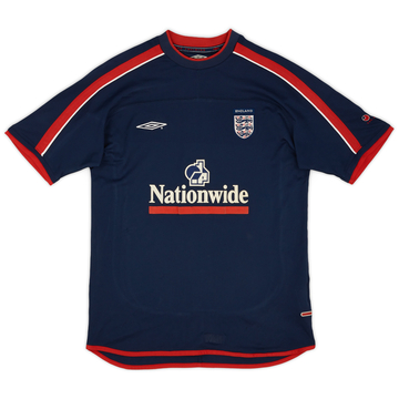 2001-2002 England Umbro Training Shirt - 6/10 - (L)