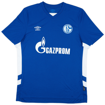 2021-22 Schalke Home Shirt - 9/10 - (XL)
