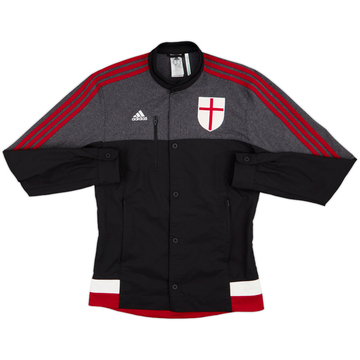 2014-15 AC Milan adidas Button Up Jacket - 10/10 - (M)