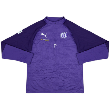 2018-19 VFL Osnabruck Player Issue Puma 1/4 Zip Drill Top #17 - 7/10 - (M)