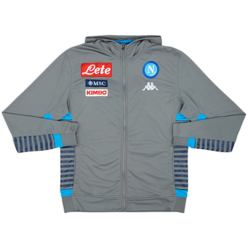 2019-20 Napoli Kappa Hooded Track Jacket - 8/10 - (L)