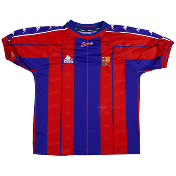 1997-98 Barcelona Home Shirt - 7/10 - (L)