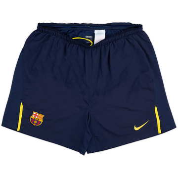 2008-09 Barcelona Away Shorts - 8/10 - (XL)
