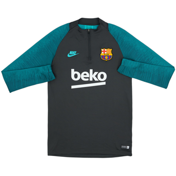 2019-19 Barcelona Nike 1/4 Zip Drill Top - 6/10 - (S)