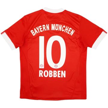 2009-10 Bayern Munich Home Shirt Robben #10 - 8/10 - (XL.Boys)