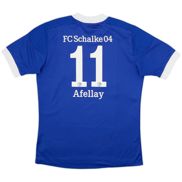 2012-14 Schalke Home Shirt Afellay #11 - 7/10 - (L.Boys)