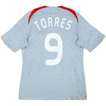 2008-09 Liverpool Camiseta de visitante Torres #9 - 5/10 - (M)