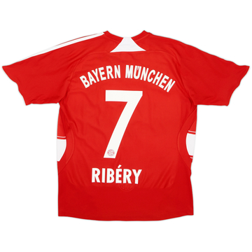 2008-09 Bayern Munich Home Shirt Ribery #7 - 8/10 - (L.Boys)