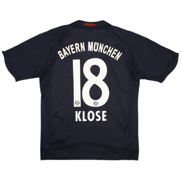 2008-09 Bayern Munich Away Shirt Klose #18 - 7/10 - (XL.Boys)