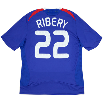 2007-08 France Home Shirt Ribery #22 - 8/10 - (L)