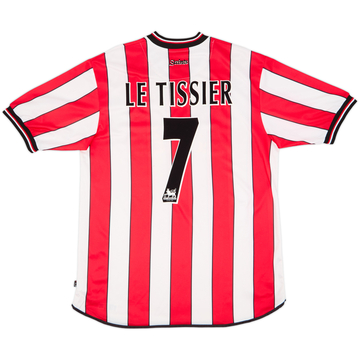 2001-03 Southampton Home Shirt Le Tissier #7 - 8/10 - (L)