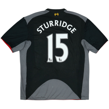 2012-13 Liverpool Away Shirt Sturridge #15 - 6/10 - (XL)