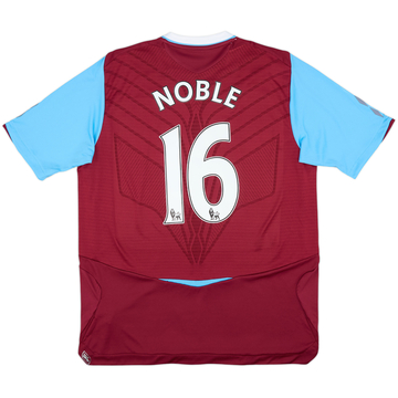 2008-09 West Ham Home Shirt Noble #16 - 9/10 - (L)