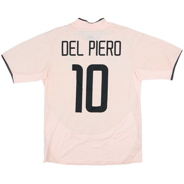 2003-04 Juventus Away Shirt Del Piero #10 - 8/10 - (M)