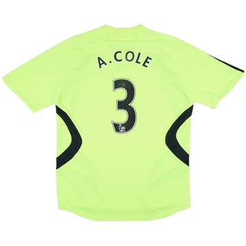 2007-08 Chelsea Away Shirt A.Cole #3 - 6/10 - (L)