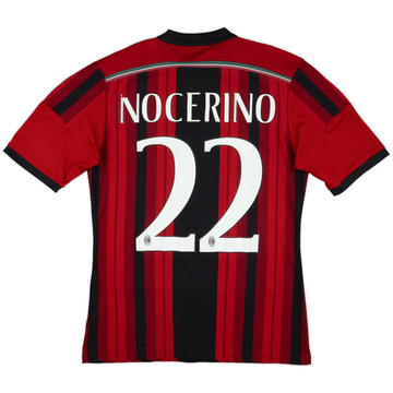 2014-15 AC Milan Home Shirt Nocerino #22 - 5/10 - (S)