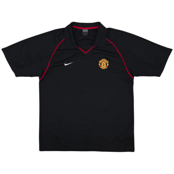 2004-05 Manchester United Nike Polo Shirt - 9/10 - (L)