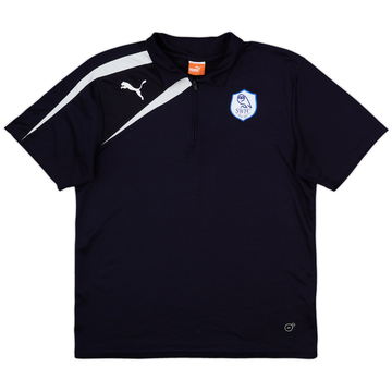 2013-14 Sheffield Wednesday Puma 1/4 Zip Polo Shirt - 8/10 - (L)