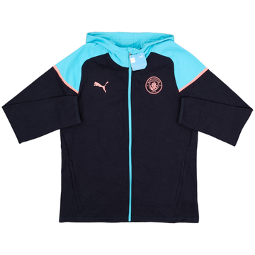 2023-24 Manchester City Puma Hooded Track Jacket (L)