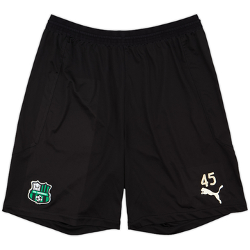 2018-19 Sassuolo Player Issue Training Shorts #45 - 8/10 - (L)