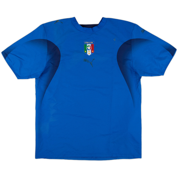 2006 Italy Home Shirt - 4/10 - (L)