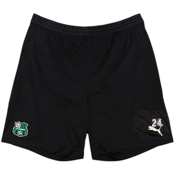 2018-19 Sassuolo Player Issue Training Shorts #24 - 5/10 - (XL)