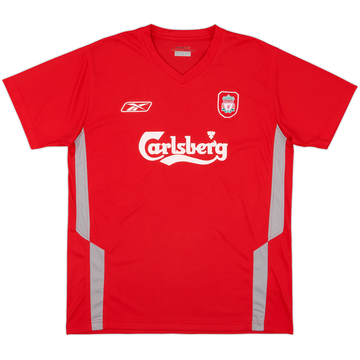 2004-05 Liverpool Reebok Training Shirt - 9/10 - (S)