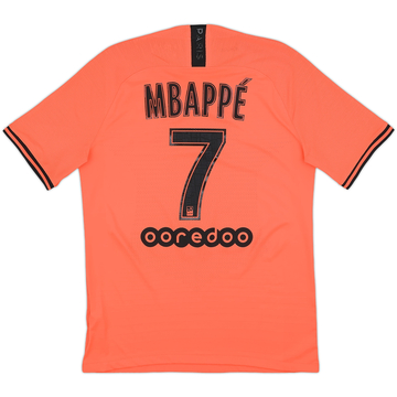 2019-20 Paris Saint-Germain Authentic Away Shirt Mbappe #7 - 10/10 - (M)