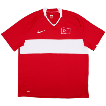 2008-10 Turkey Home Shirt - 9/10 - (XXL)