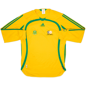 2006-09 South Africa Home L/S Shirt - 7/10 - (L)
