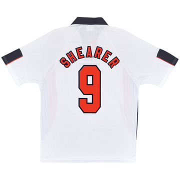 1997-99 England Home Shirt Shearer #9 - 8/10 - (L)