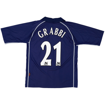 2001-02 Blackburn Away Shirt Grabbi #21 - 8/10 - (M)
