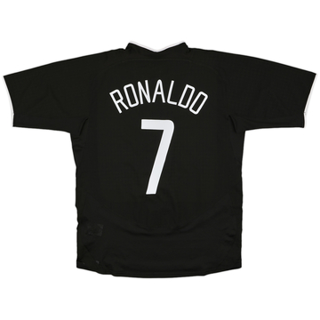 2003-05 Manchester United Away Shirt Ronaldo #7 - 7/10 - (L)