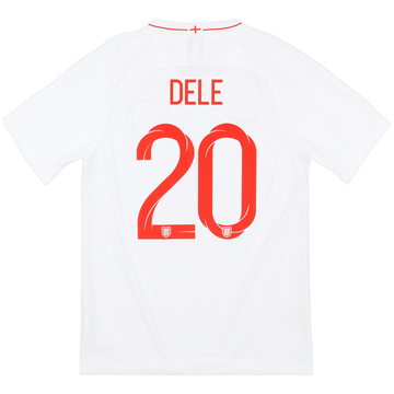 2018-19 England Home Shirt Dele #20 - 7/10 - (M)