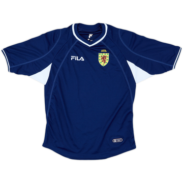 2000-02 Scotland Home Shirt - 8/10 - (L.Boys)