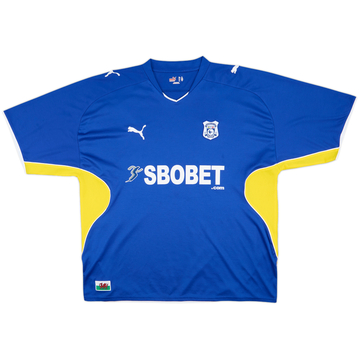 2009-10 Cardiff Home Shirt - 8/10 - (XL)