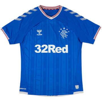 2019-20 Rangers Home Shirt - 8/10 - (L)