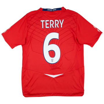 2008-10 England Away Shirt Terry #6 - 9/10 - (M)