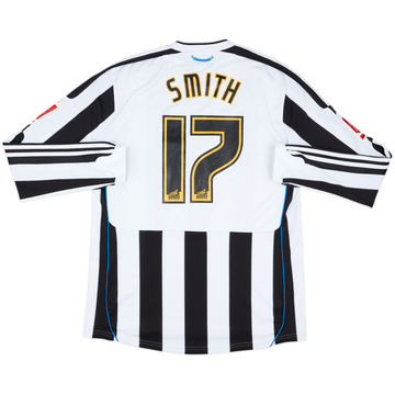 2009-10 Newcastle Home L/S Shirt Smith #17 - 8/10 - (L)