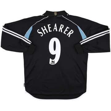 2000-01 Newcastle Away L/S Shirt Shearer #9 (L)