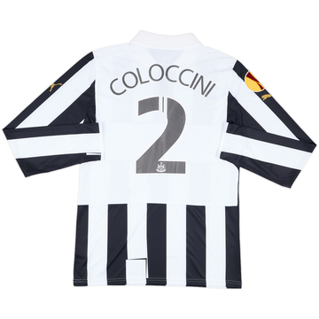 2012-13 Newcastle Match Issue Europa League Home L/S Shirt Coloccini #2
